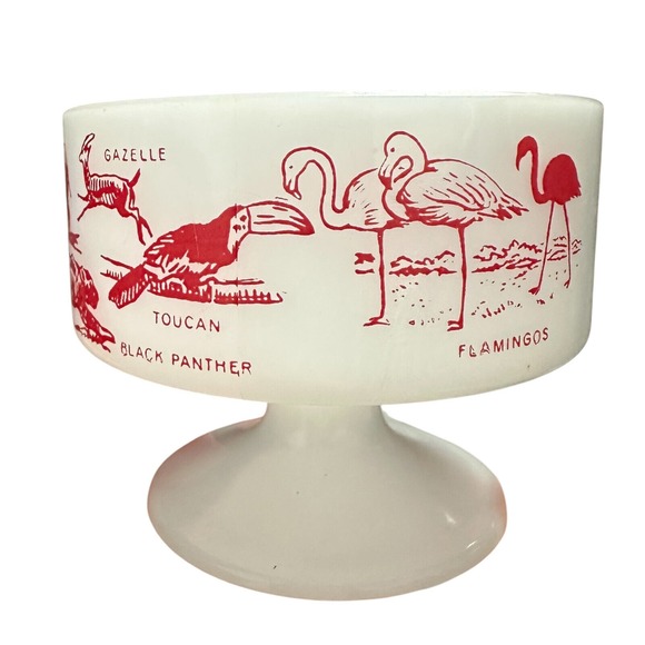 San Diego Zoo White Animal Souvenir Glass‎ Glassware Drinkware Cup (Pair) 3x3.5 - Picture 8 of 10